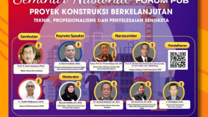 Semnas Forum OUB Proyek Konstruksi Berkelanjutan FH Universitas Jayabaya